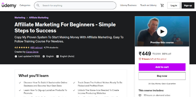Affiliate Marketing For Beginners - Simple Steps to Success
