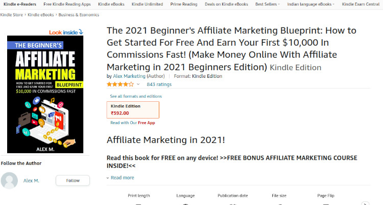 The 2021 Beginner's Affiliate Marketing Blueprint: